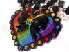 Rainbow JumBow Heart necklace